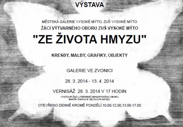 Výstava "Ze života hmyzu"