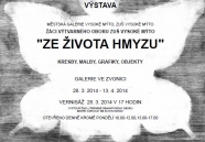 Výstava "Ze života hmyzu"